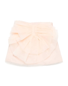 Юбка из тюля с бантом, оранжевый Miss grant kids