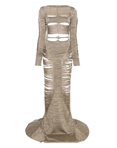 Платье макси Луна, золотой Rick owens