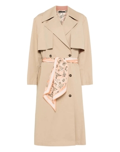 Хлопковый тренч, нейтральный Paul smith