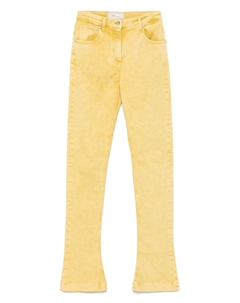 Расклешенные джинсы, желтый Blumarine