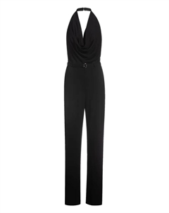 Комбинезон с драпировкой, черный Hugo