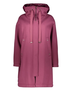 Пальто с капюшоном, фиолетовый Herno