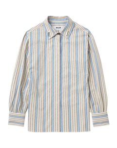 Рубашка в полоску, синий Msgm