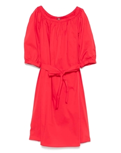 Мини-платье из поплина, красный Liu jo
