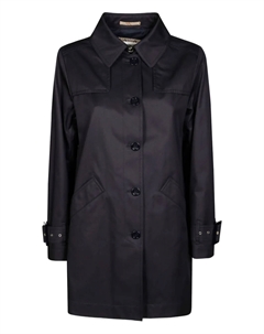 Плащ Delon, синий Herno