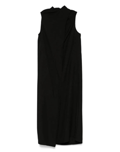 Платье миди без рукавов, черный Uma wang