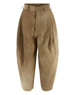 Брюки со складками, коричневый Uma wang