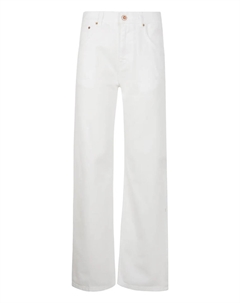 Джинсы прямого кроя, белый Aspesi