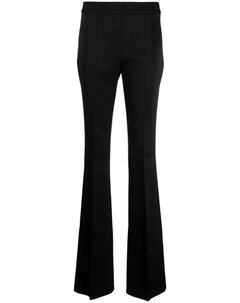 Расклешенные атласные брюки, черный Givenchy