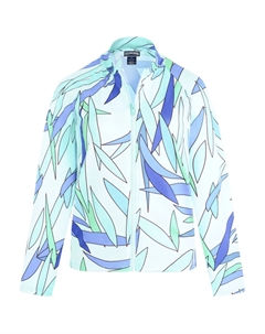 Рубашка с абстрактным узором, синий Vilebrequin