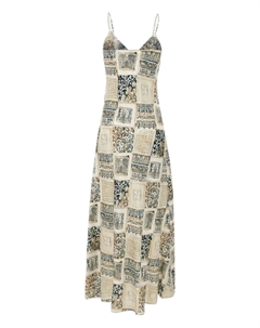 Льняное платье, нейтральный Eleventy