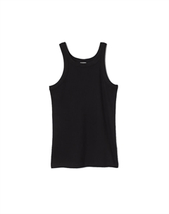Топ Ribbed Tank, чёрный H&m