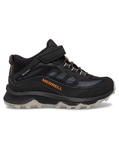 Moab Speed Mid A/C Водонепроницаемые детские горные ботинки, чёрный Merrell