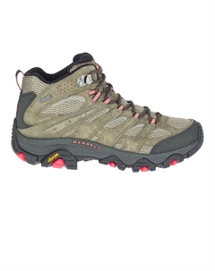 Женские горные ботинки Moab 3 Mid GTX, цвет Verde Oliva Merrell
