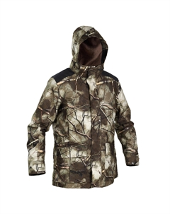 Охотничья куртка/дождевик 500 Treemetic 3-в-1 камуфляж, камуфляж Solognac