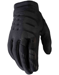 Brisker Женские велосипедные перчатки, черный 100%