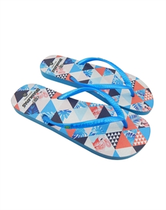 Женские пляжные бюстгалтеры вьетнамки голубого цвета на каучуковой подошве, светло-голубой / светло-голубой Brasileras