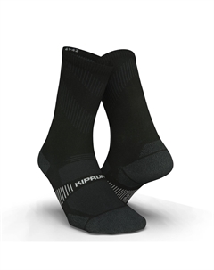 Беговые носки средней толщины Ecodesign Run 900 черные, черный Kiprun