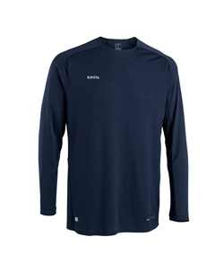 Футболка VIRALTO club с длинными рукавами женская/мужская темно-синяя, темно-синий Kipsta