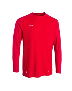 Футболка с длинными рукавами Viralto Club красная, огненно-красный Kipsta