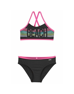 Бюстье бикини дети, черный Bench