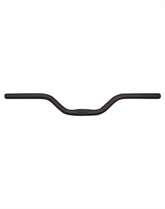 Руль городского велосипеда 25.4 изогнутый 560 мм алюминий черный Elops