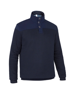 Кофта парусная мужская 300 черно-синяя, черный синий Tribord