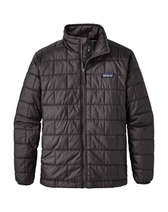Куртка Nano Puff для мальчиков, черный Patagonia