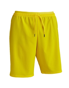Футбольные шорты Viralto женские/мужские желтые, солнечно-желтый Kipsta