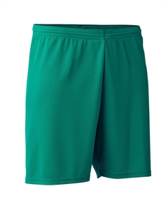 Футбольные шорты F100 взрослые зеленые, изумрудно-зеленый Kipsta