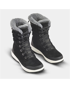 Ботинки зимние SH500 U-Warm непромокаемые, черный Quechua