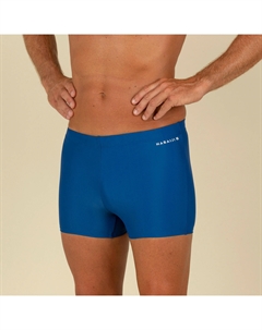 Плавки Boxer мужские - 100 Basic синий, темно-синий Nabaiji