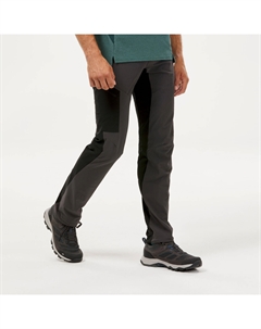 Брюки MH500 для походов мужские, серый/черный Quechua