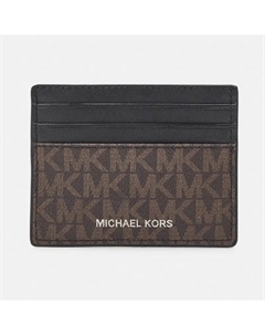 Визитница Michael Kors Tall Card Case Unisex, коричневый Michael michael kors