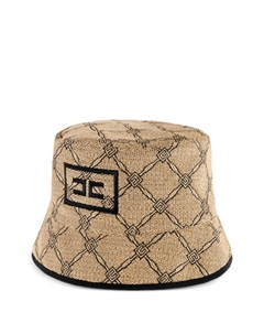 Панама из рафии, нейтральный Elisabetta franchi