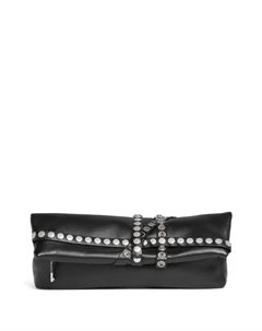 Клатч на молнии, черный Dsquared2