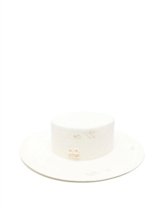 Соломенная шляпа от солнца, белый Ruslan baginskiy