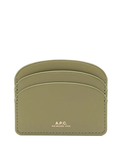 Картхолдер Demi-Lune, зеленый A.p.c.