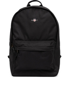 Рюкзак с вышитым логотипом, черный Gant