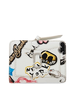 Мини-кошелек The Sticker Patch, белый Marc jacobs