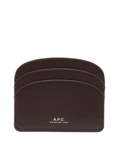 Картхолдер Demi-Lune, коричневый A.p.c.