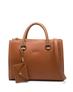 Сумка-портфель из искусственной кожи среднего размера, коричневый Liu jo