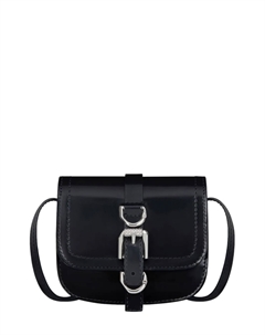 Сумка Voyou Neck Crossbody из блестящей кожи, черный Givenchy