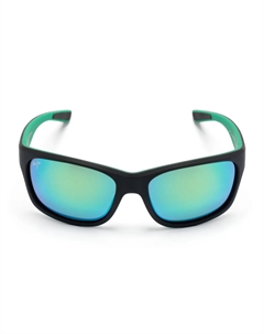 Солнцезащитные очки в квадратной оправе, черный Maui jim