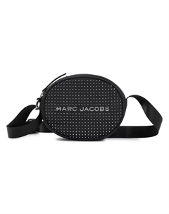 Девичья сумка через плечо со стразами и молнией, чёрный Marc jacobs