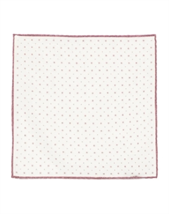 Платок-паше с цветочным принтом, белый Eleventy