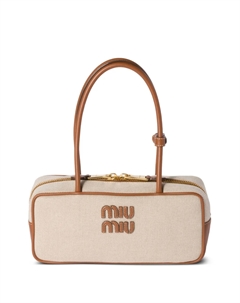 Сумка-тоут Beau, нейтральный Miu miu