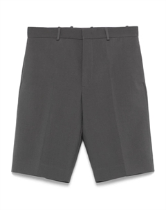 Шорты из шерсти по индивидуальному заказу, серый Jil sander