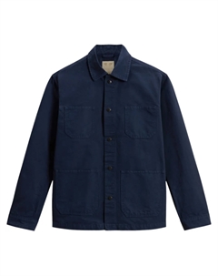 Рубашка из хлопка, синий Woolrich