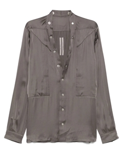 Рубашка Ларри Фогпокета, серый Rick owens